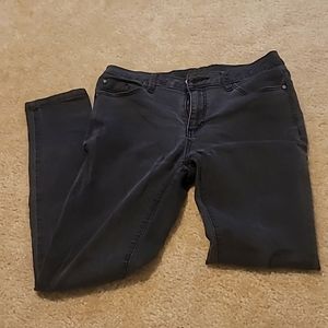 Faded black/gray jeans